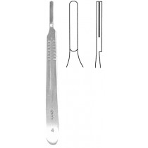 Metal scalpel handle # 4
