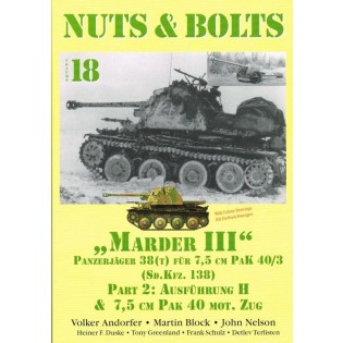 Nuts & Bolts no18: Marder III (bilingual eng/ger)