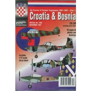 AF special; Croatia & Bosnia1991-97, book & decals