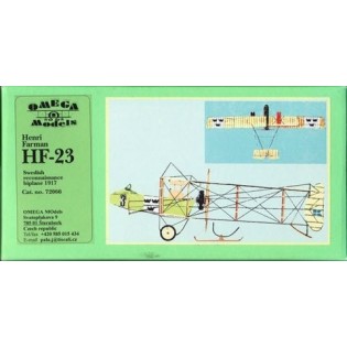 Farman HF 23/HF 22-B2 (Marinens Flygväsen) NO BOX