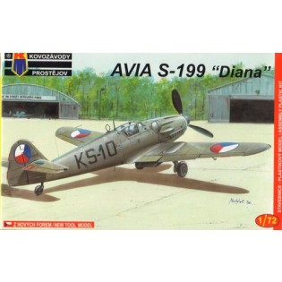 Avia S-199 Diana, early CzAF NEW MOULD!