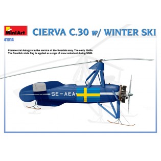 Cierva C.30 w. skis
