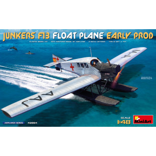 Junkers F.13 Float Plane. Early Production Tp1