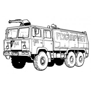 Scania Räddningsbil Rtgb 4112 w. decals