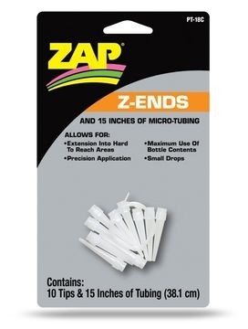 ZAP Z-ends x 10 + 38 cm tubing 