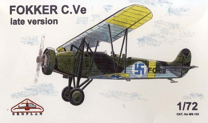 Fokker CVE Finnish decals