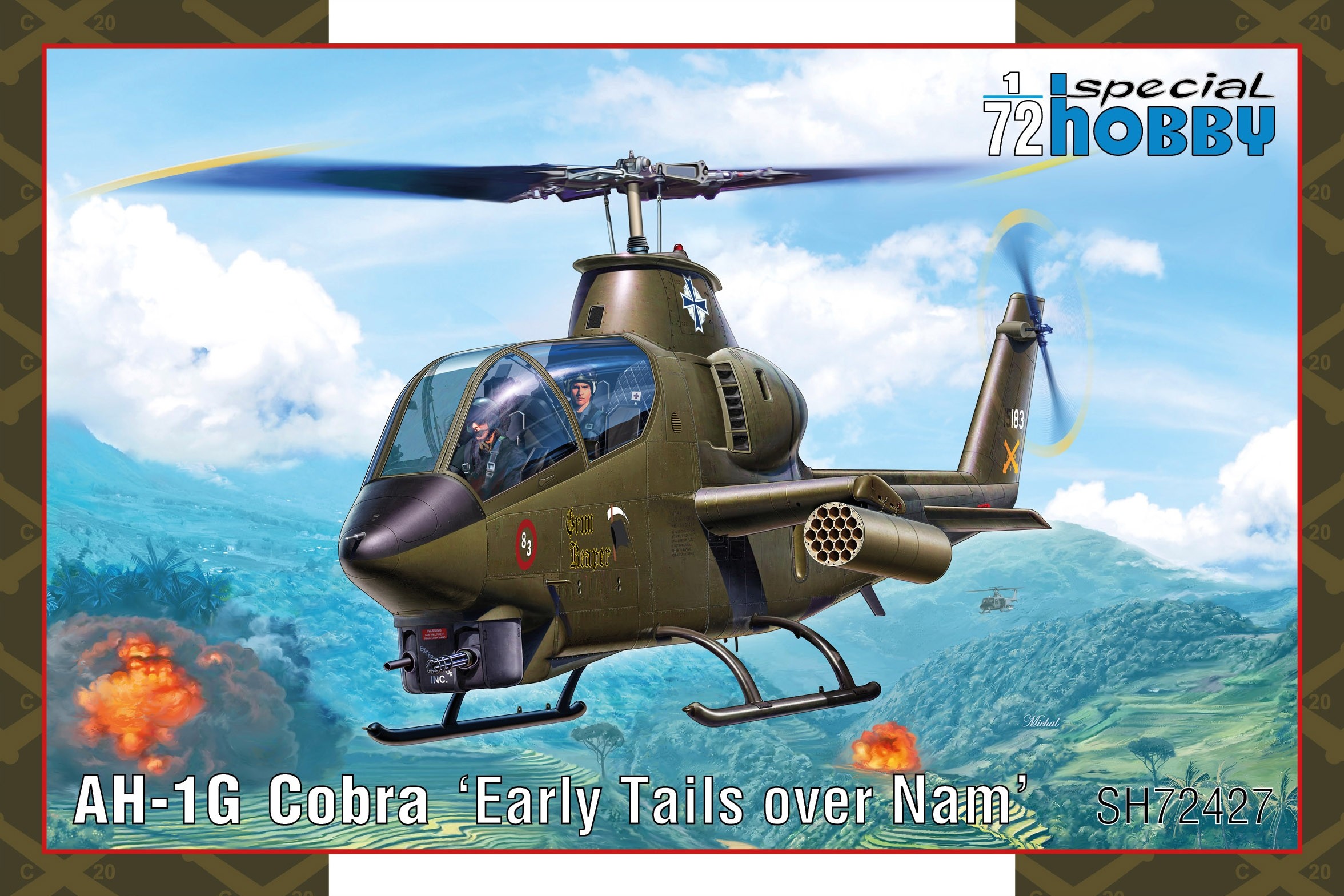 Bell AH-1G Cobra, Early Tails Over Nam