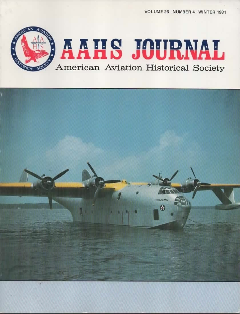 AAHS Journal, Winter 1981 (Vol 26, No 4)