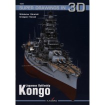  Japanese Battleship Kongo, Super Drawings in 3D