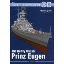 The Heavy Cruiser Prinz Eugen, Super Drawings in 3D