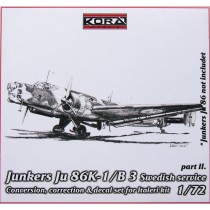 Ju86K-1 SwAF B3 Conversion set part 2