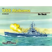 USS Alabama on Deck