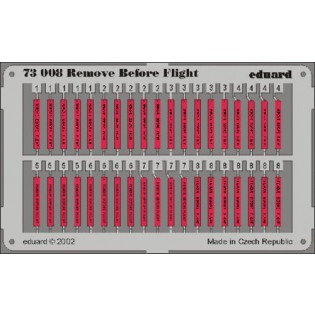 Remove Before Flight flags
