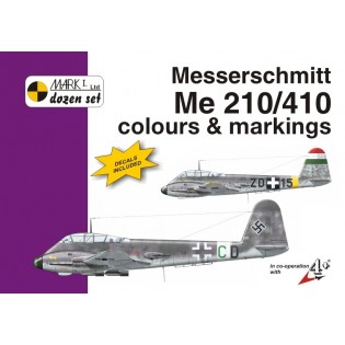 Me210/410 colours & markings incl 1/48 decals