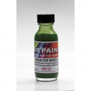 Green for wheels (Very similar to the colur of SwAF BLIND weapons 30 ml