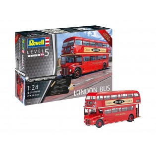 London Bus 1/24 scale, 38 cm lång