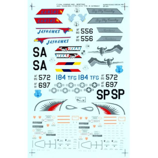 F-16A/D Montana, Kansas, Texas ANG, 52nd TFW, West Germany