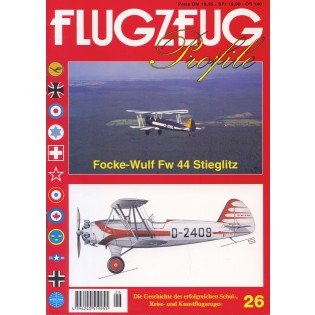 Focke-Wulf Fw44 Stieglitz: Flugzeug Profile 26